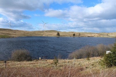 Foto 6x4 Das weiße Loch Windy-Yett\/NS4750 Blick hinüber zu Middleton Win c2016