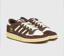 adidas Centennial Lo Herren Sportschuh Sneaker Braun/Weiß Synthetik 41 1/3