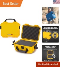 Yellow 904 Hard Case – Impact Resistant, Waterproof for Cameras & Drones, 10.2"