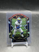 2020 Panini Select #75 Jordan Fuller RC Rookie Red Prizm Die Cut Rams