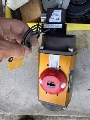Flowserve  Series 39 Model 20.  40 Psi Torque 125 In.