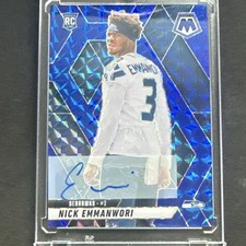 Panini Mosaic Blue Mosaic Prizm Nick Emmanwori Rookie #321 /99