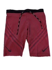 Nike Dri-Fit ADV AeroSwift 1/2 Length Racing Tights Red FN3369 015 Mens Size M
