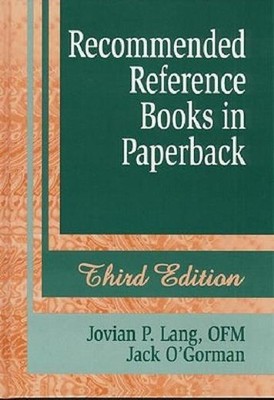 Recommended Reference Books In Paperback