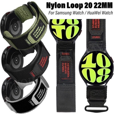 Rugged Nylon Armband Für Huawei Watch 4/3Pro GT5 GT4 GT3 GT2 2E 46mm 42mm Runner