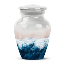 Nature Urn Cremation Urns for Women 3 Inch Funeral Burial Memorial Box