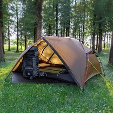 Night Cat Ultralight 1-Person Backpacking Tent, Waterproof for Wild Camping