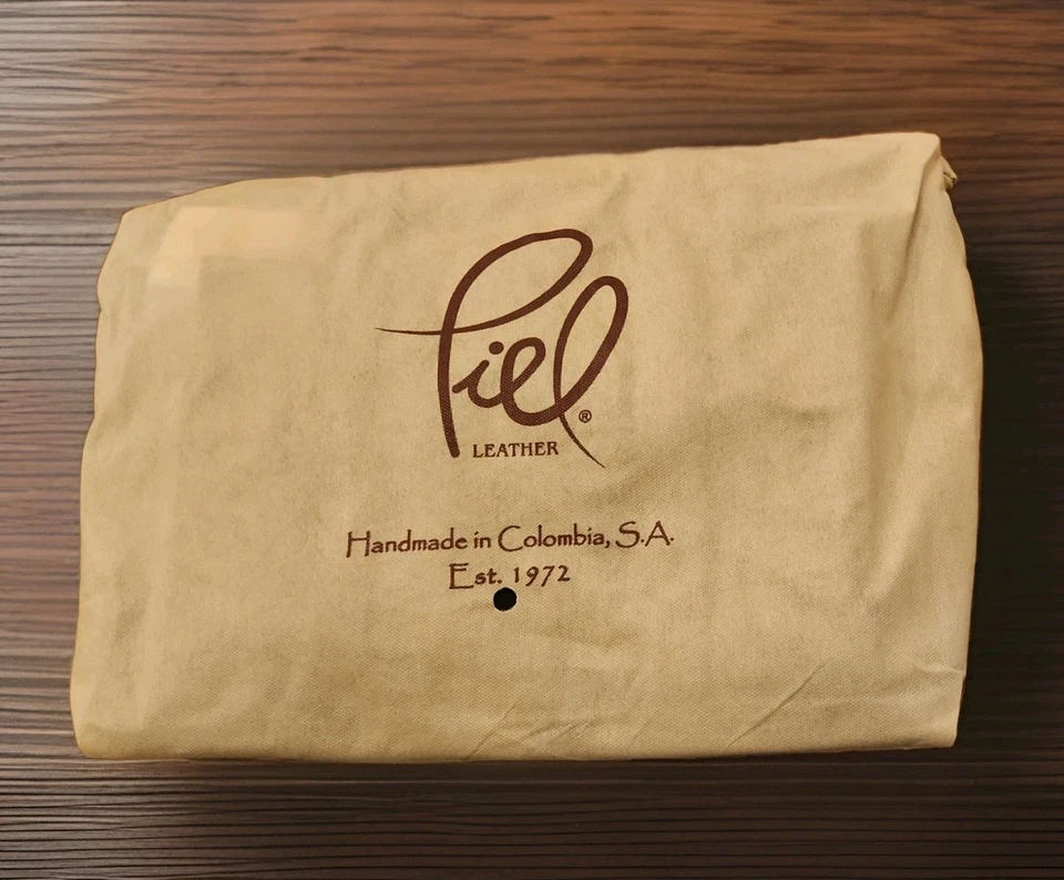 Pasta de computador de couro Piel, preta, tamanho único - Imagem 2 de 4