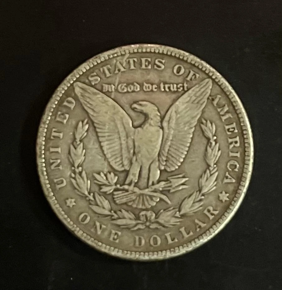 1883 United States Silver Morgan Dollar - Image 2 of 2