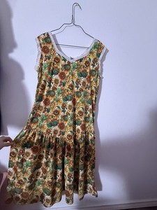 Vintage Sunflower Dress | eBay