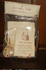 Let  s Make a Basket-Jamie  s Mini Basket Kit Instructions  Materials 5" x 5  