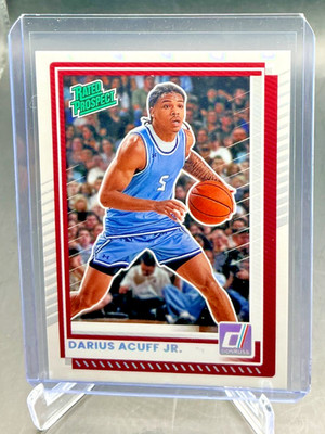 2025/26 Donruss  Rated Prospect DARIUS ACUFF JR Magma SSP #63