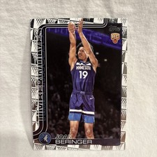 2025-26 Topps Basketball Joan Beringer RC Rookie Season Tip Off Parallel