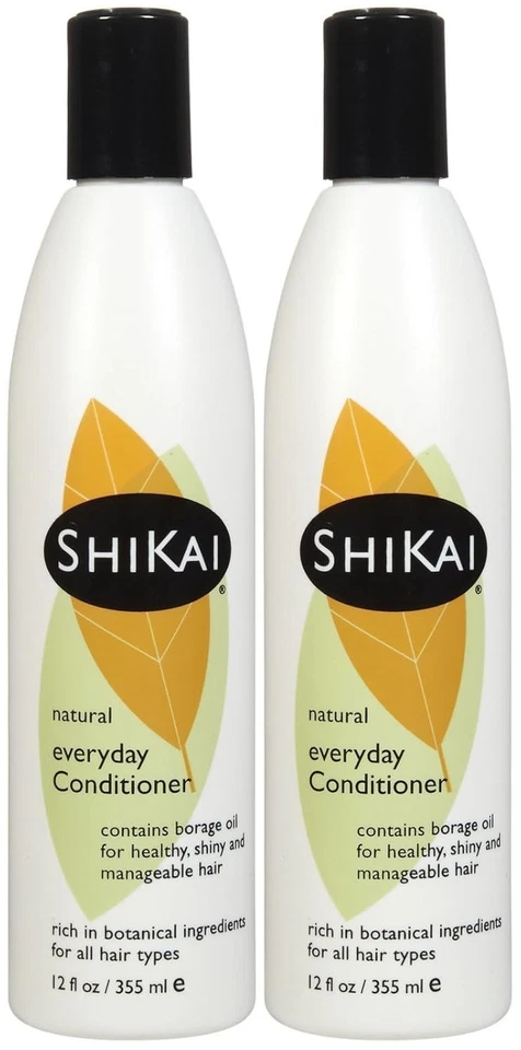 Acondicionador diario ShiKai con aceite de borraja para cabello suave brillante manejable 12 oz Foto 2 de 4
