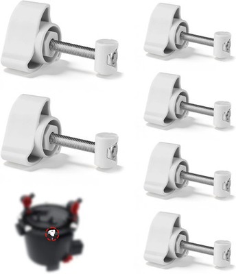 6 Set Lid Fastener Compatible with Fluval FX6/FX4/FX2