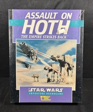 1988 Assault On Hoth- The Empire Strikes Back Board Game