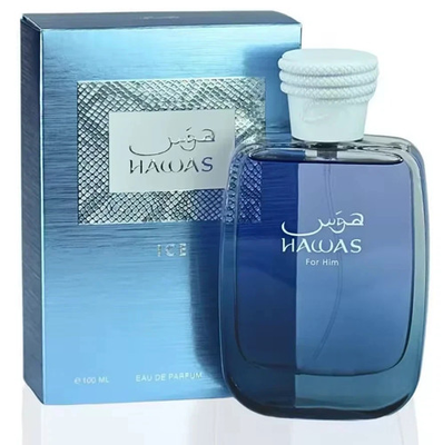 #ad #ad Rasasi Hawas Ice Eau de Parfum 3.4 oz 100 ml Spray for Men $23.74
