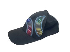 Hurley Split Mascatt Stretch Fit Hat Cap Large/ Xtra Large L/XL Black 88276-00