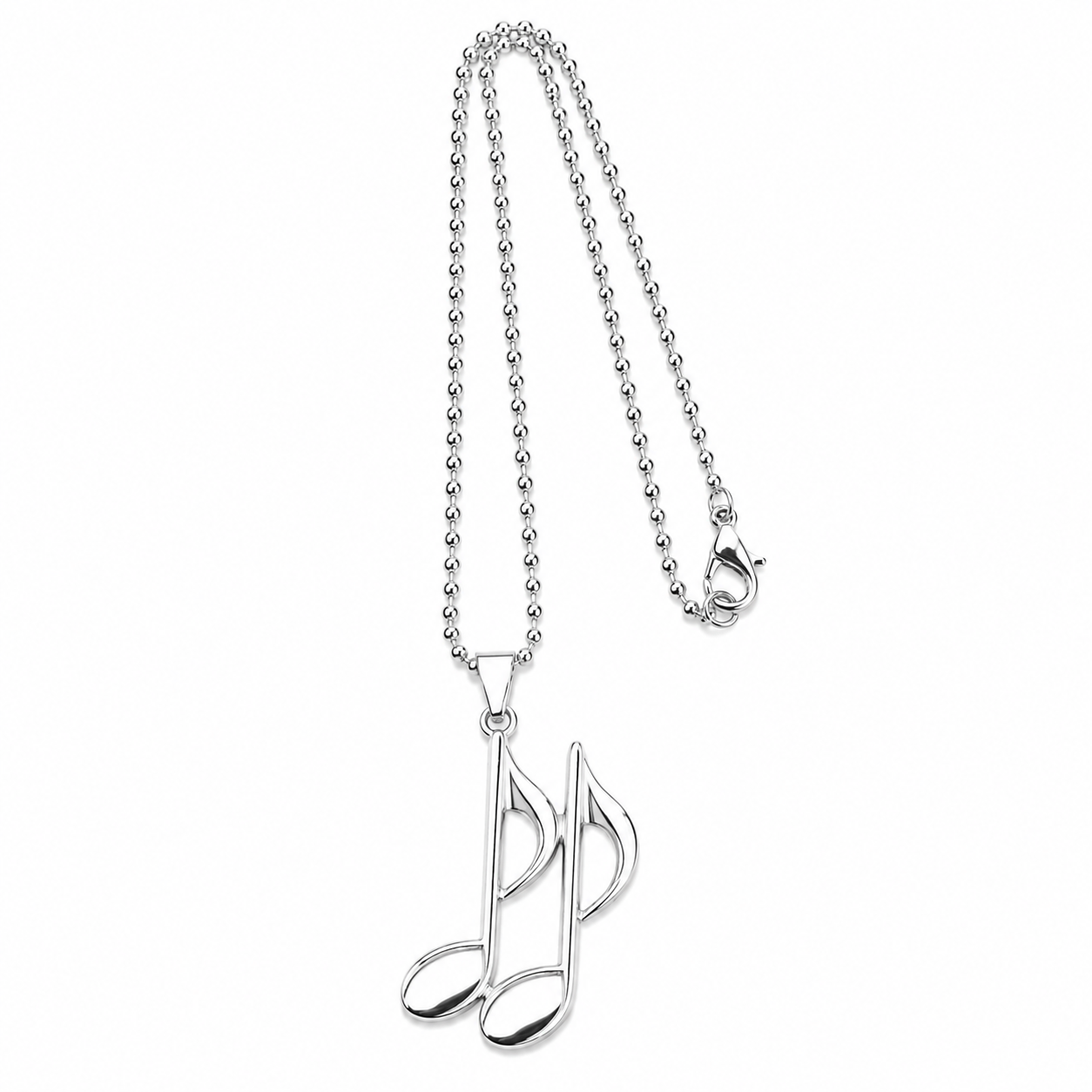 Quaver Pendant Necklace for Men – Onyx Art PE09 Premium Music Note Pendant