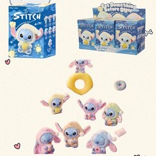 Miniso Stitch Eat Something Before Sleep Series Vinyl Figure Confirmed Blind Box