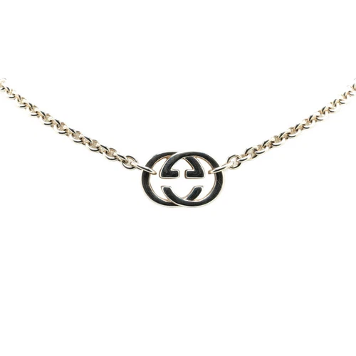Collana Gucci Incastro G SV925 Argento Donna s GUCCI Usata