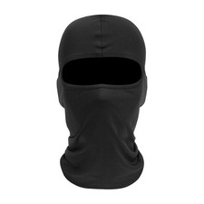 Balaclava Full Face Mask Men Womens Cycling Ski Lycra Warm Neck Black Motor Bike