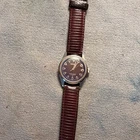 Vintage Seiko 17 Jewel Burgundy Dial 1950s Mechanical Parts Restore
