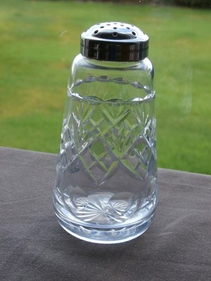 Webb Corbett Kristall Streuer Zuckerstreuer - Ex-Zustand