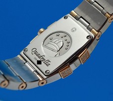 Ladies Omega Constellation Quadrella IRIS 18K Rose Gold Watch Diamonds - 1283.79 8