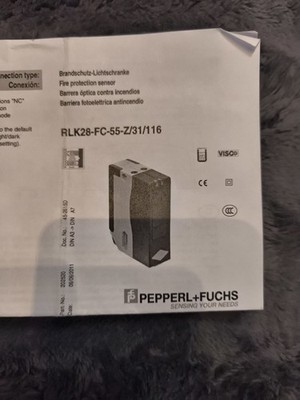 Pepperl+Fuchs VISOLUX RLK28-55-Z/31/116 421146 Reflex.Lichtschranke -unused/OVP-