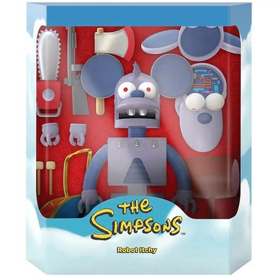 The Simpsons - Robot Itchy Action Figure (7'') - Super7 - ULTIMATES! Series