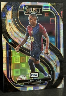 PECORINA 　　　BARSA Super De Luxe 　4枚 2024-25 Panini Select FIFA Barcelona Raphinha Mezzanine Pandora