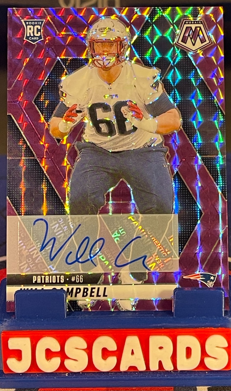 2025 Mosaic #378 Will Campbell Auto /49