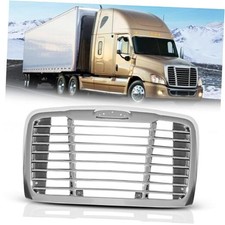 Chrome Front Hood Radiator Grille Without Bug Screen Compatible With 2008-2017