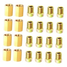 3/8 Inch-24 Threads Brake Line Fittings,Include 8PCS Brake Line 24PCS