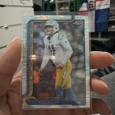 2025 Topps Chrome Cameron Dicker Refractor #162