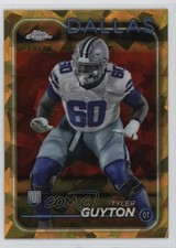 2024 Topps Chrome Sapphire Edition Rookies Gold /50 Tyler Guyton #299 4f2