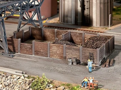 FALLER Parc à charbon pour dépôt ferroviaire échelle HO FALLER 120254