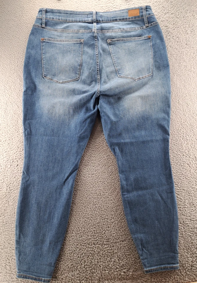 Женские джинсы Judy Blue Jeans Plus 22W Act 40x29 Skinny Fit Blue Denim Stretch JB88212 - Изображение 3 из 4