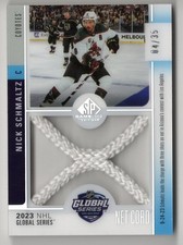 2024-25 SP Game-Used NHL Global Series Materials Net Cord Nick Schmaltz 04/35