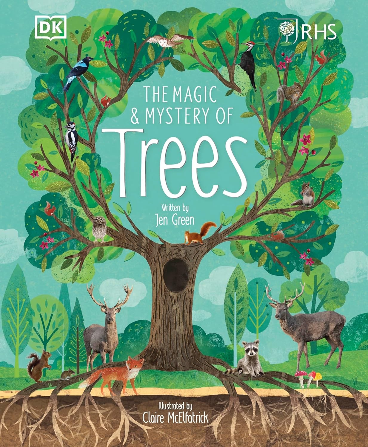 RHS The Magic and Mystery of Trees Hardback Kids Nature Science Ages 4-6 - Image 10