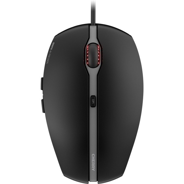 Cherry Gentix 4K Maus Usb Optisch Schwarz 6 Tasten 800 Dpi, 1200 Dpi, 2400...-image