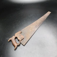 Disston & Sons Antique Handsaw 26" Blade 1888-1896 Medallion Woodworking ✅