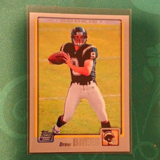 Drew Brees Rookie Cards Checklist and Autographed Memorabilia Guide 44