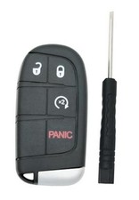 Remote Smart Key Fob Shell Case Fit for Dodge Journey 2011-2020 4 Buttons-a