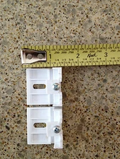 Qty.(2) Mounting Bracket Hunter Douglas 3/8"  Honeycomb Cellular Applause Shade 