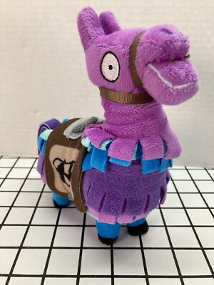 Fortnite Loot Llama 8'' Russ Plush Figure 2018 Epic Games Pink Stuffed Soft Toy