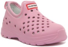 Hunter Kids Original Lightweight Outdoor Unisex Shoes In Rose US 7- 13