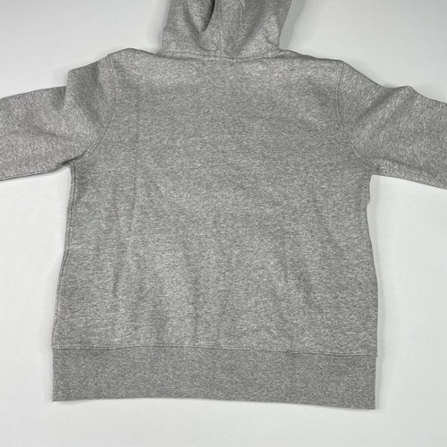 Polo Ralph Lauren Polo Bear Pony Boys SMALL (8) Sweatshirt Full Zip Gray Hooded - Picture 9 of 9