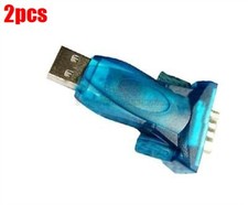 2Pcs CH340G Usb 2.0 To 9-Pin RS232 Com Port Serial Convert Adapter New Ic oe